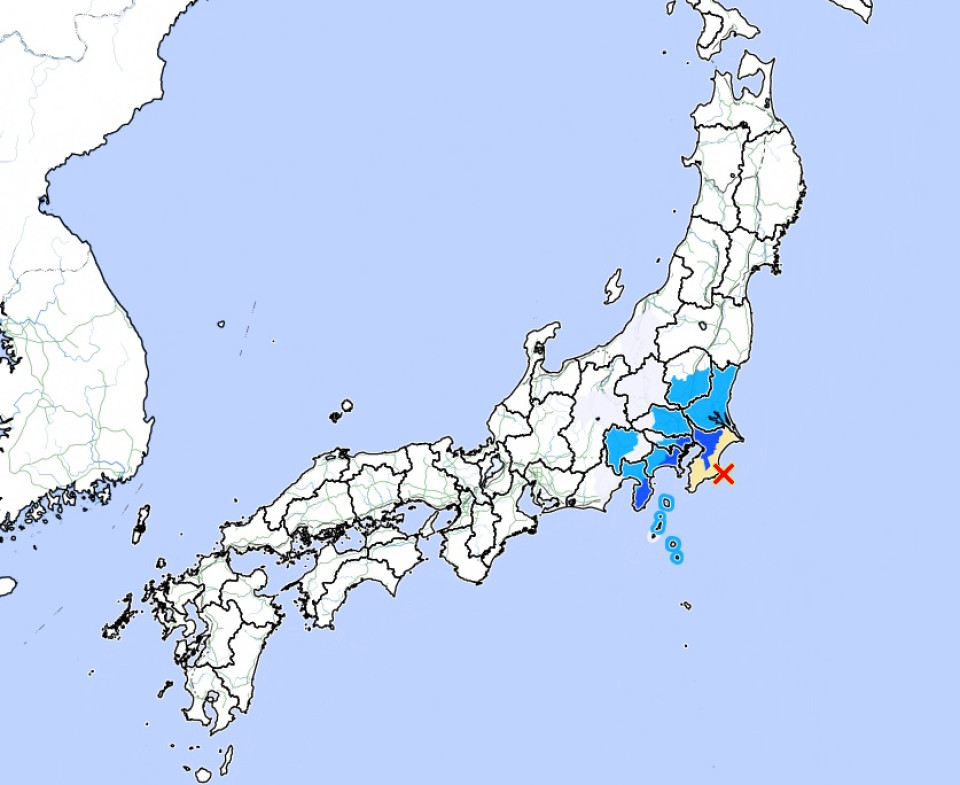 ஜப்பானில் நிலநடுக்கம்!