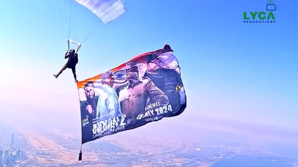 வானத்தை  தொட்ட பிரம்மாண்டம் : லைக்காவின் இந்தியன்-2