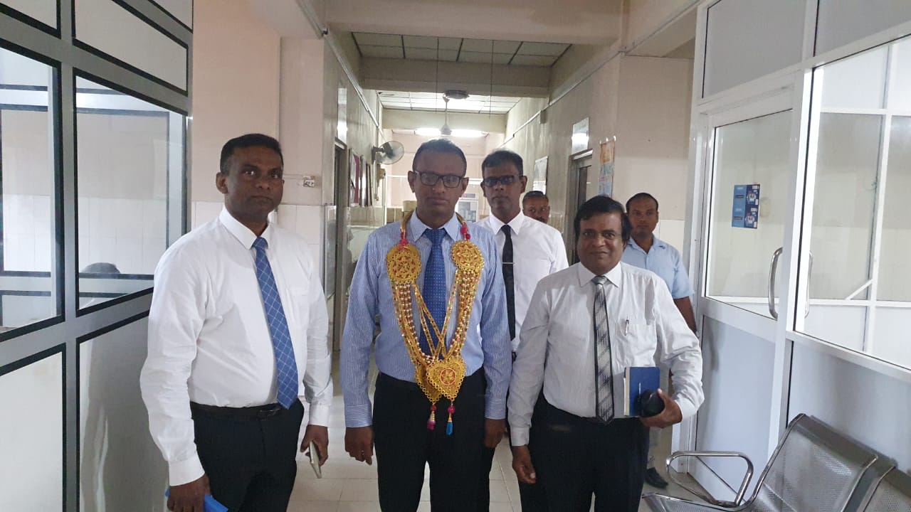 சாவகச்சேரி ஆதார வைத்தியசாலை – புதிய பதில் அத்தியட்சகர் பொறுப்பேற்பு