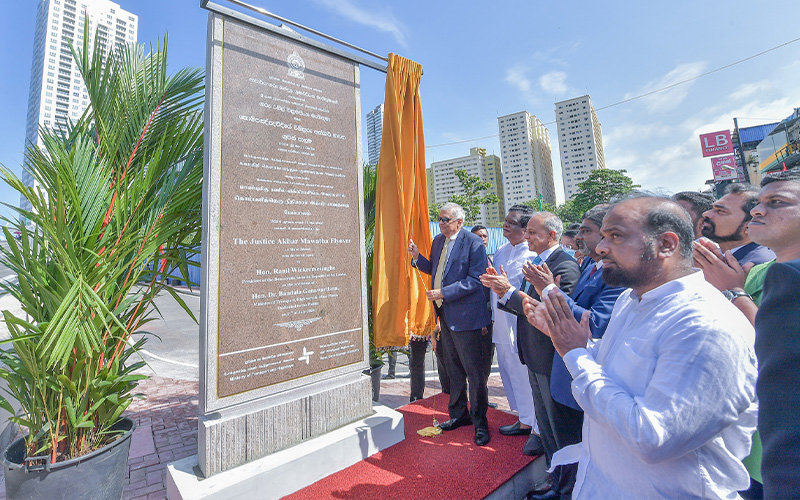 5 ஆயிரத்து 278 மில்லியன் ரூபா செலவில் நிர்மாணிக்கப்பட்ட மேம்பாலத்தை திறந்து வைத்தார் – ஜனாதிபதி