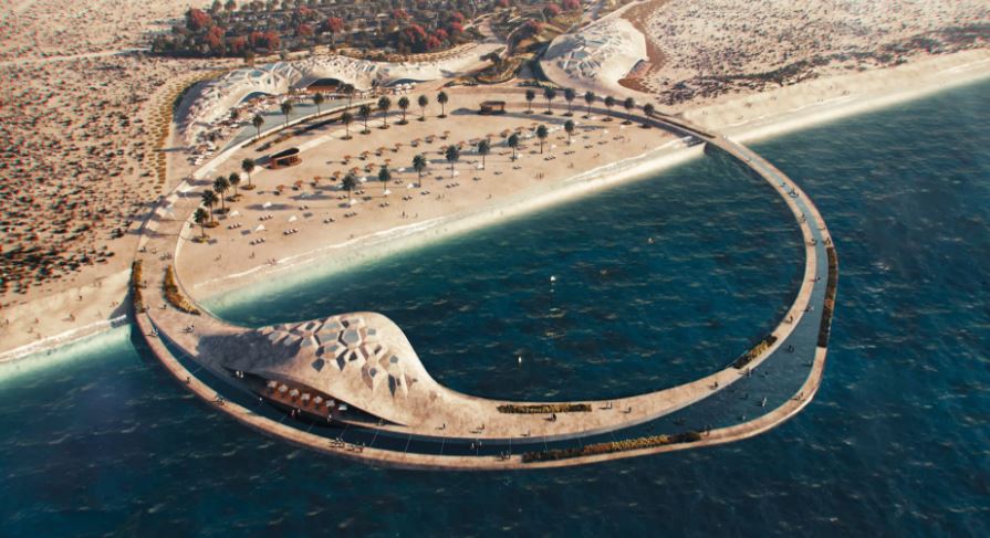 டுபாயில்  புதிய கடற்கரையை உருவாக்கும் திட்டம்  ஆரம்பம்