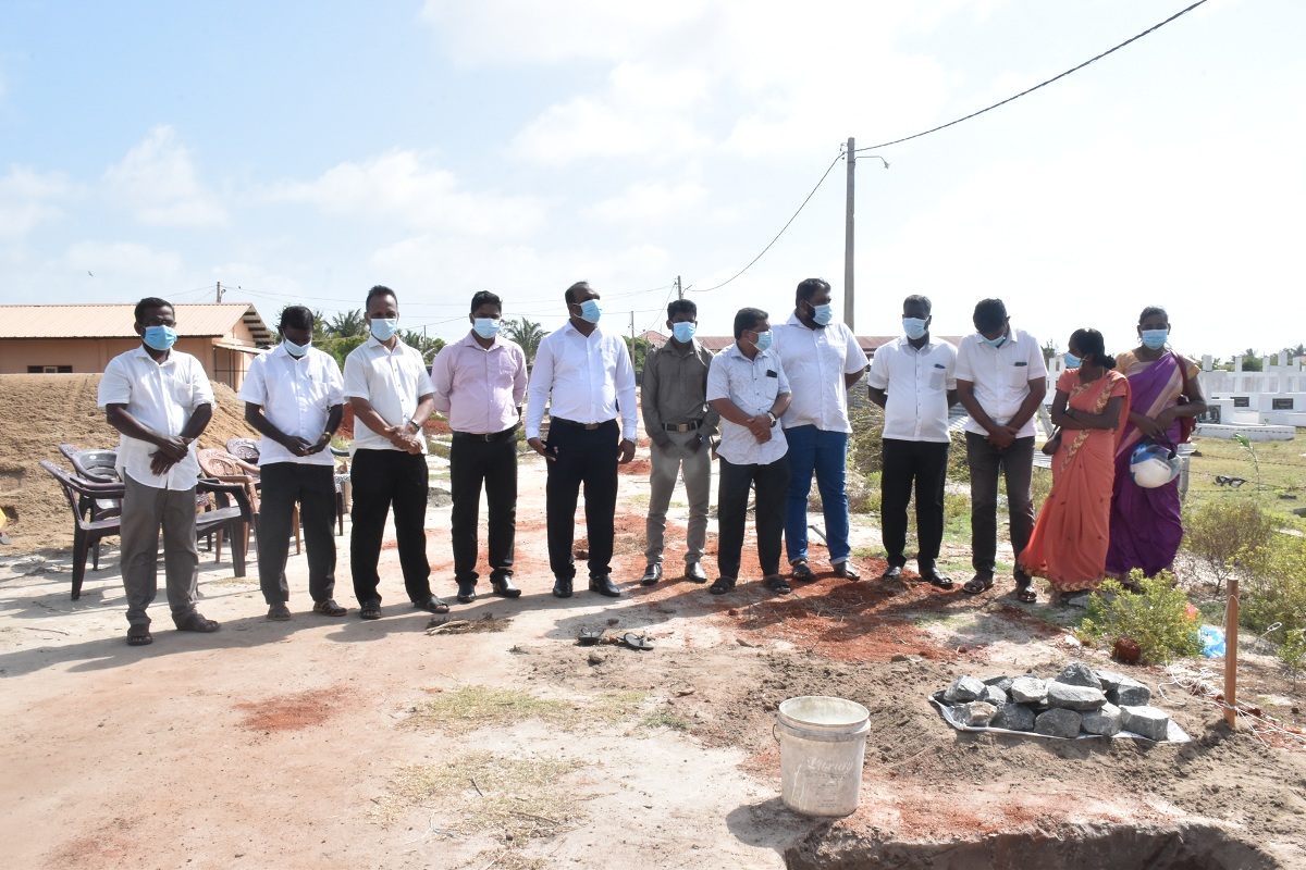 மன்னாரில் பொது மயான அபிவிருத்தி வேலைத் திட்டங்களுக்கான அடிக்கல் நாட்டும் நிகழ்வு