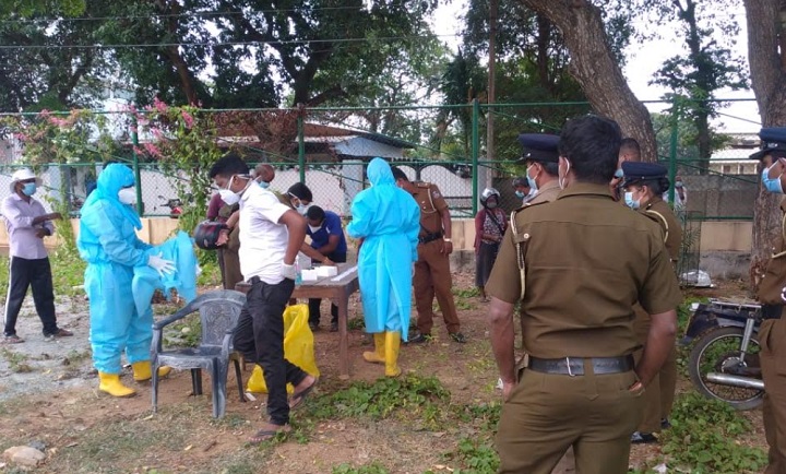 கொக்குவிலில் மேற்கொள்ளப்பட்ட அன்டிஜன் பரிசோதனையில் 5பேருக்கு கொரோனா