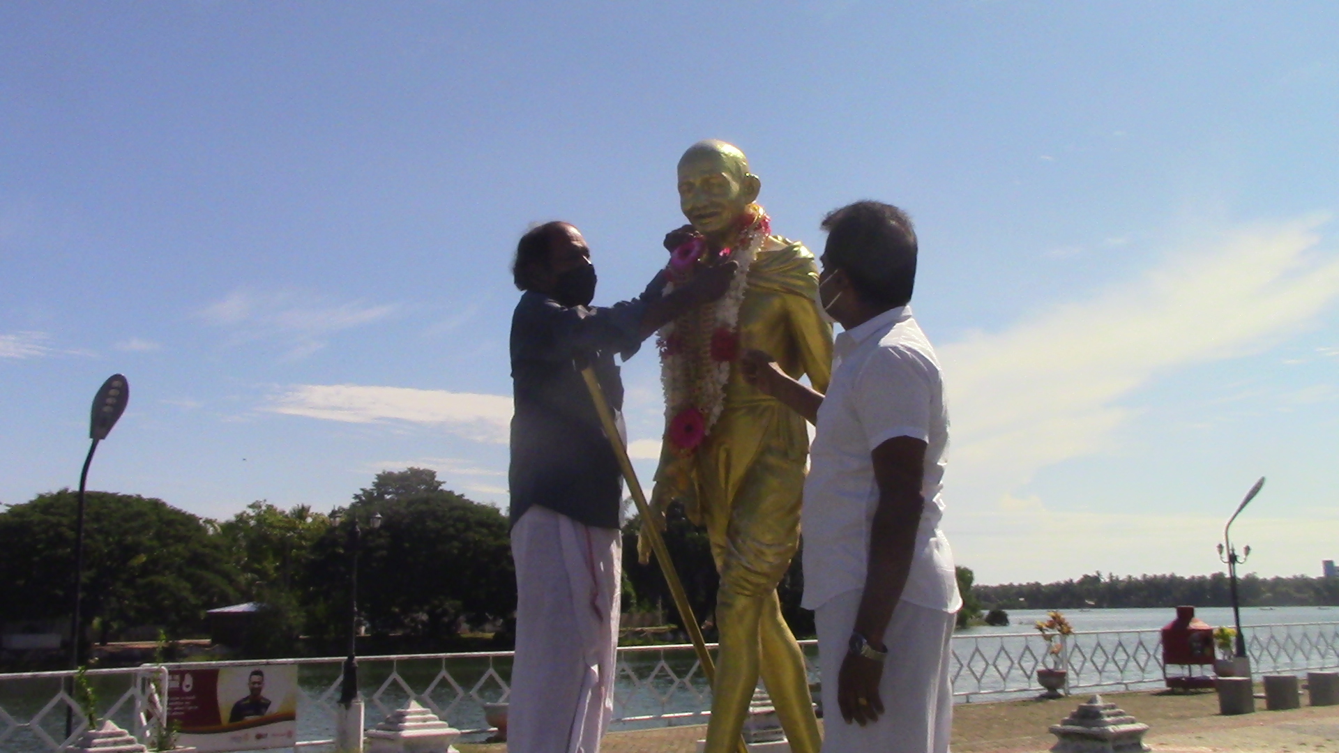 மகாத்மா காந்தியின் 152வது ஜனனதின நிகழ்வு மட்டக்களப்பிலும் நடைபெற்றது!