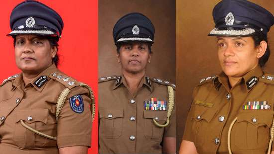 நாட்டில் முதன் முறையாக பெண்கள் மூவர் பிரதி பொலிஸ் மா அதிபர்களாக தரமுயர்வு!