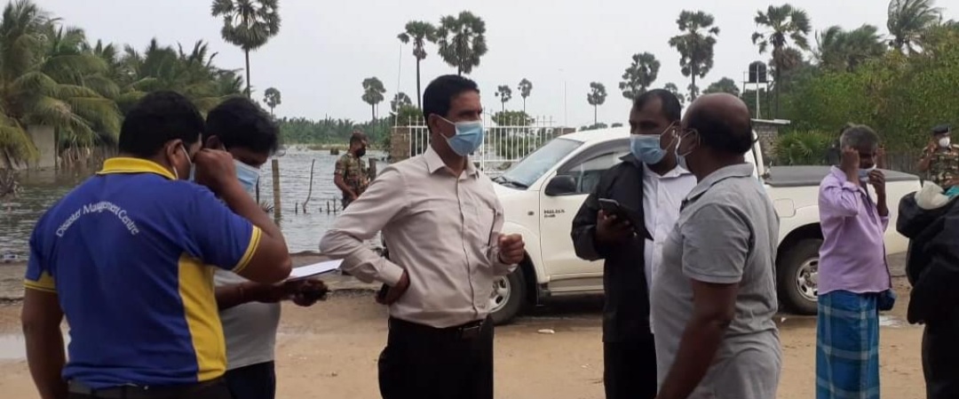 இளவாலை பகுதியில் 26 குடும்பங்கள் இடைத்தங்கல் முகாங்களில்!