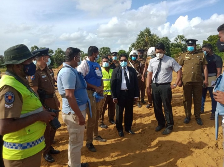 விடுதலைப்புலிகளுடையது என நம்பப்படும் மனித எலும்புக்கூட்டு எச்சங்கள் மீட்பு
