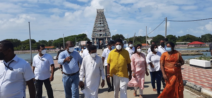 சஜித் பிரேமதாச நயினாதீவுக்கு விஜயம்!