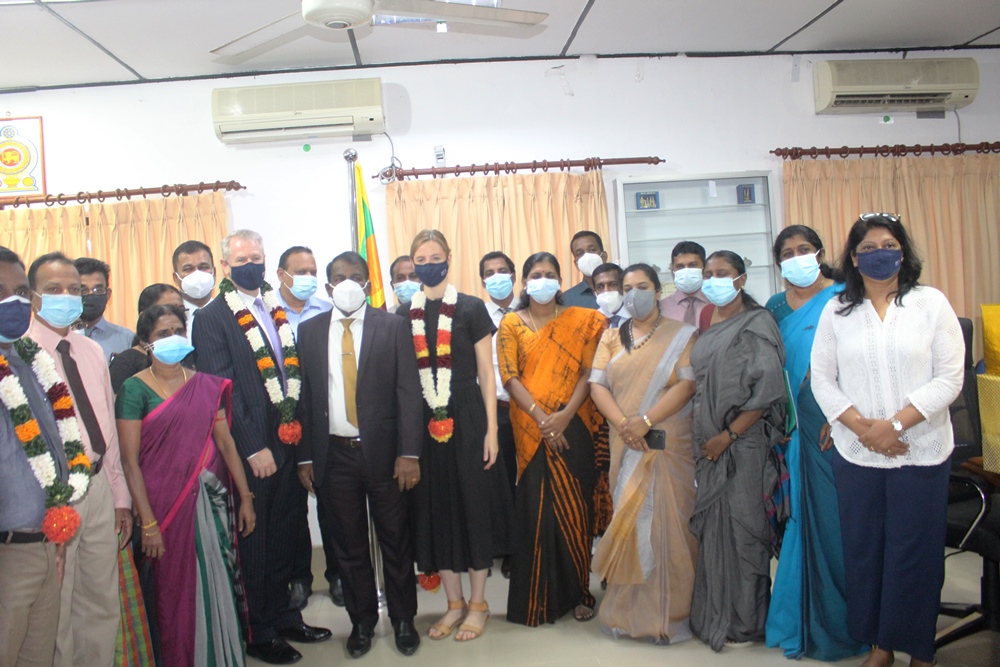 கோட்டையின் புனரமைப்பு நடவடிக்கைகள் குறித்து ஆராய அவுஸ்திரேலியா நாட்டின் தூதுவர் மட்டக்களப்பிற்கு விஜயம்!