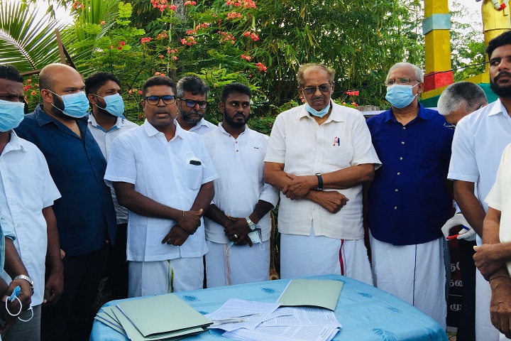 பயங்கரவாத தடைச்சட்டத்தை இரத்து செய்யுமாறு கோரி திருகோணமலையிலும் கையெழுத்து போராட்டம்!