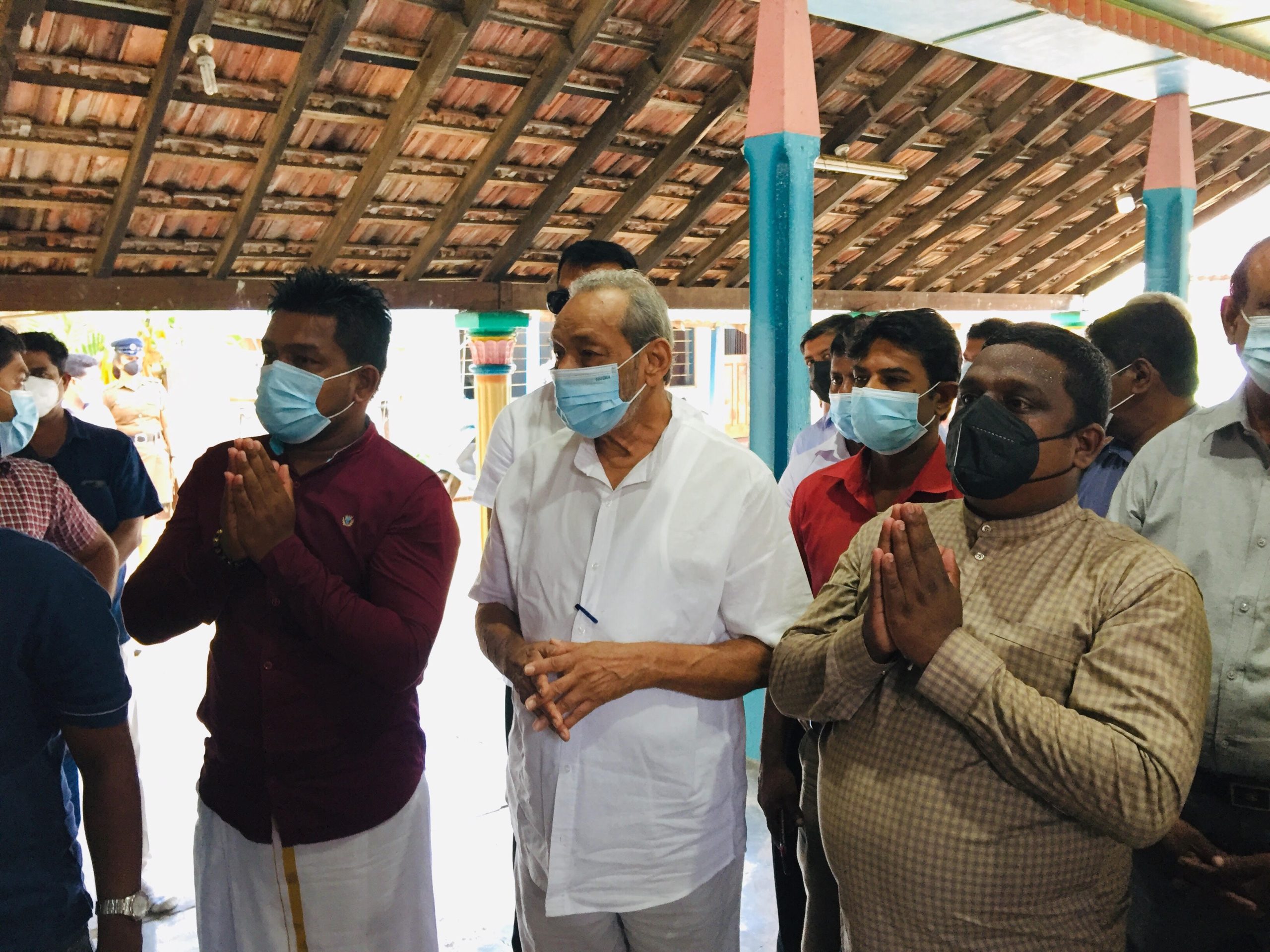 திருகோணமலை சனீஸ்வரர் ஆலயத்தில் வாசுதேவ வழிபாடு!