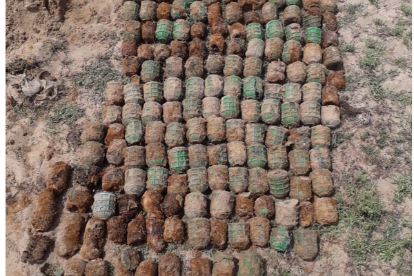 முல்லைத்தீவில் புதைக்கப்பட்டிருந்த நிலையில் 176 கைக்குண்டுகள் மீட்பு!