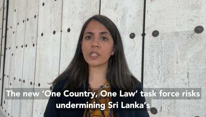 ஒரு நாடு ஒரு சட்டம் தொடர்பான செயலணி குறித்து கடும் அதிருப்தி வெளியிட்ட கோர் குழு!