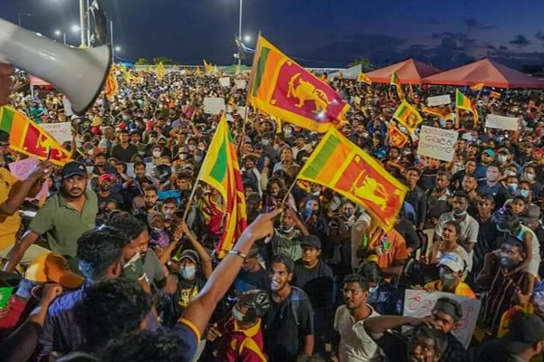 அரசாங்கத்துக்கு எதிரான போராட்டம் 25ஆவது நாளாகவும் தொடர்கிறது