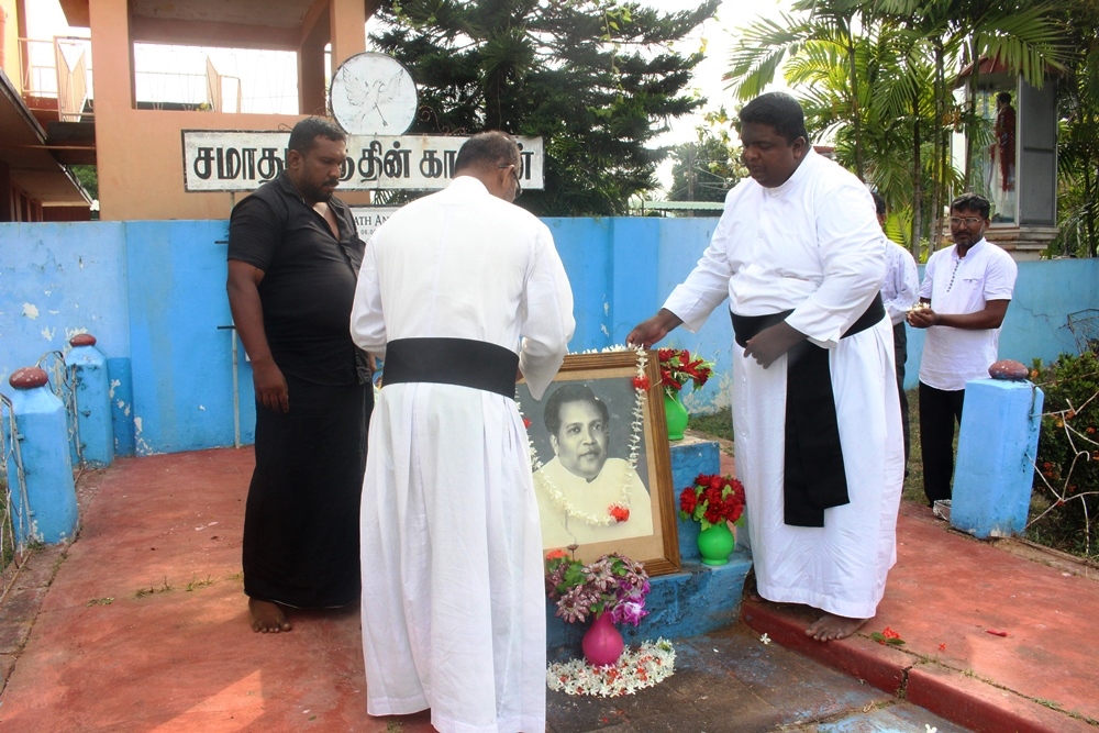 மனித உரிமை செயற்பாட்டாளர் அருட்தந்தை சந்திரா பெர்னாண்டோவின் 34வது ஆண்டு நினைவு தினம்!