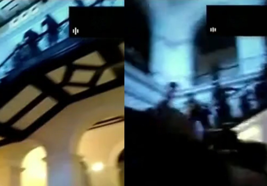 கதவுகளை உடைத்து ஜனாதிபதி மாளிகைக்குள் பொதுமக்கள்!