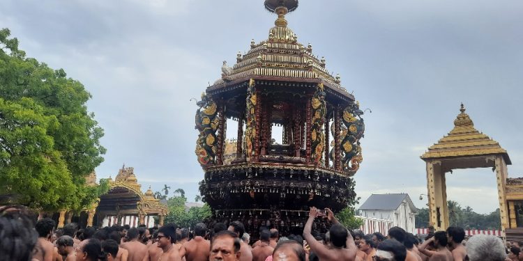 நல்லூர் சித்தரத்தேர் வெள்ளோட்டம் இன்று!