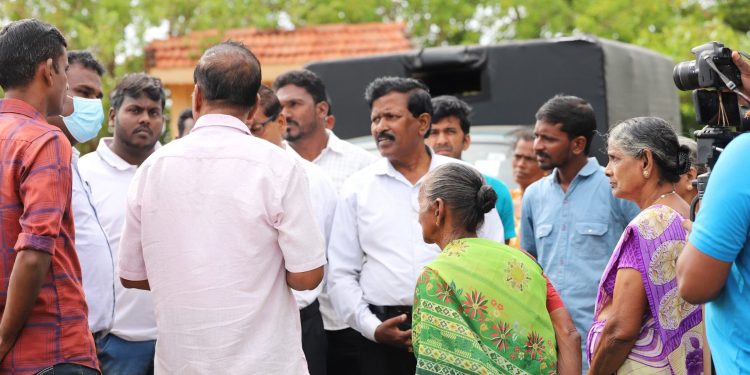 கோட்டாபய கடற்படை முகாமிற்காக மீண்டும் காணியை சுவீகரிக்க நடவடிக்கை !