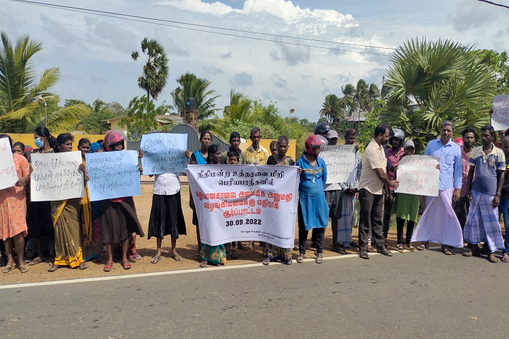 கிளிநொச்சியில் புதிதாக அமையவுள்ள மதுபான நிலையத்திற்கு மக்கள் எதிர்ப்பு!