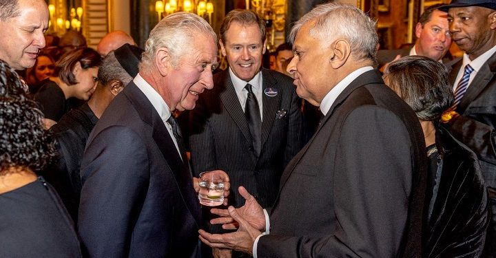 சார்ள்ஸ் மன்னரை சந்தித்தார் ஜனாதிபதி ரணில்!