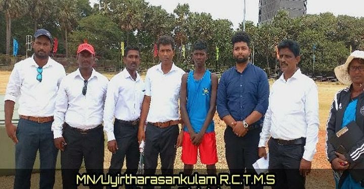 16 வயதுக்குட்பட்ட ஆண்கள் பிரிவு உயரம் பாய்தல்: மன்னார் மாணவன் தேசிய மட்ட போட்டிக்கு தெரிவு!