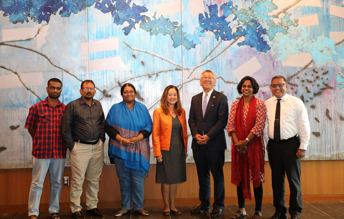 சிவில் சமூக பிரதிநிதிகளை சந்தித்தார் டொனால்ட் லூ!