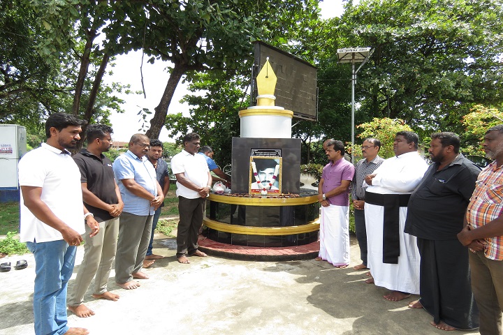 ஊடகவியலாளர் மயில்வாகனம் நிமலராஜன் 22ஆவது நினைவேந்தல் மட்டக்களப்பில்!