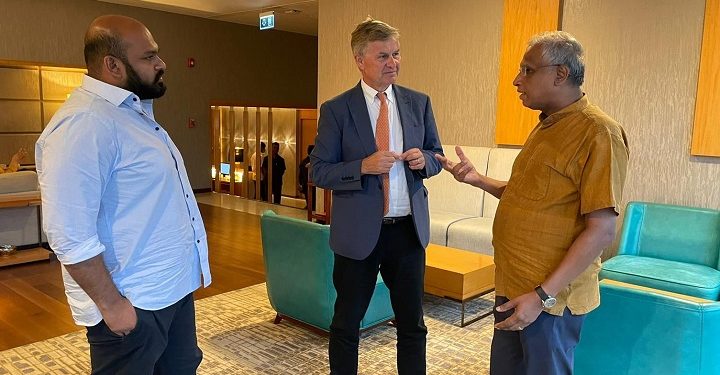 எரிக் சொல்ஹெய்மிற்கும், கூட்டமைப்பின் முக்கியஸ்தர்களுக்கும் இடையில் சந்திப்பு