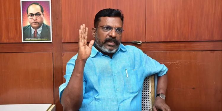 கோவை சம்பவத்தில் அரசியல் ஆதாயம் தேடும் பாஜக – திருமாவளவன் விமர்சனம்