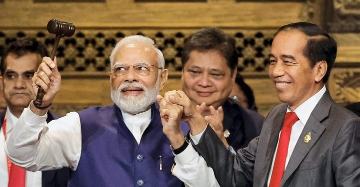 ஜி-20 தலைமை பொறுப்பு இந்தியாவிடம் ஒப்படைப்பு!