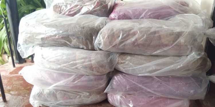 இந்தியாவில் இருந்து கடத்தி வரப்பட்ட 458 கிலோ கஞ்சா கஞ்சா மீட்பு!