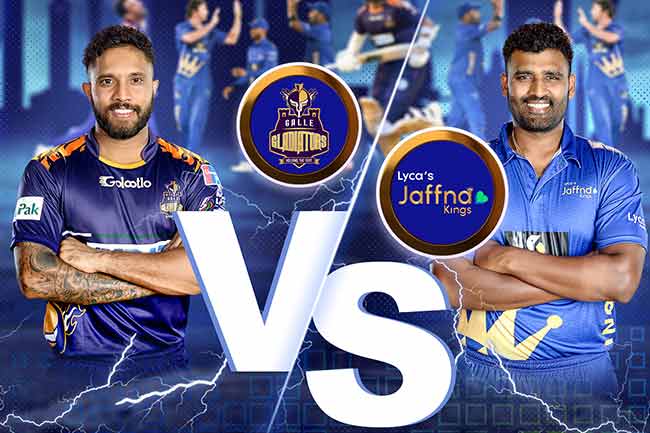 லங்கா ப்ரீமியர் லீக்  தொடரின் 15ஆவது போட்டியில் லைக்கா ஜஃப்னா கிங்ஸ் மற்றும் Galle Gladiators அணிகள் மோதுகின்றன