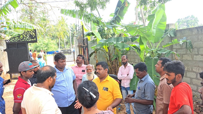 காணியை விடுவிக்கக் கோரி கவனயீர்ப்பு போராட்டம்!