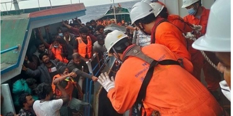 வியட்நாம் கடற்பரப்பில் மீட்கப்பட்ட இலங்கையர்களில் 151 பேர் திருப்பி அனுப்பப்பட்டனர்!