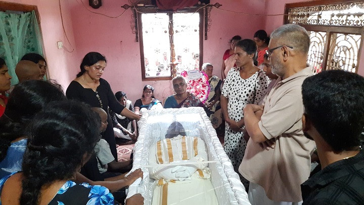 கனடாவிற்கு செல்ல முற்பட்டு உயிரிழந்த இளைஞனின் சடலம் நல்லடக்கம்