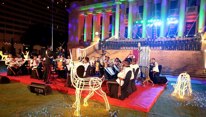 ஜனாதிபதி அலுவலக வளாகத்தில் விசேட கிறிஸ்மஸ் கரோல் நிகழ்ச்சி!