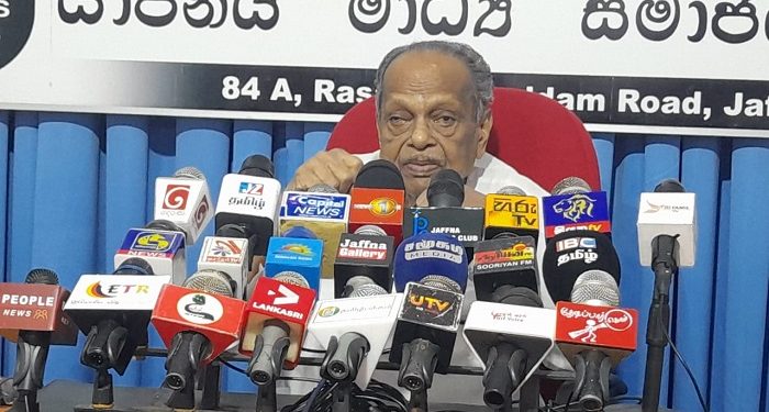 அதிகாரம் இல்லாத ஜனாதிபதியுடன் பேசுவதில் அர்த்தமில்லை – ஆனந்தசங்கரி