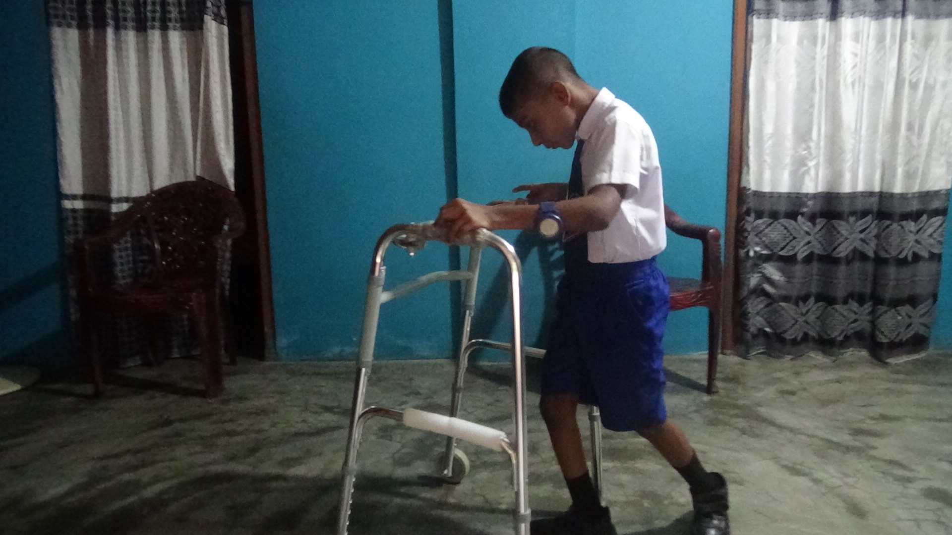 சாதனை படைத்த விசேட தேவையுடைய மாணவன்!