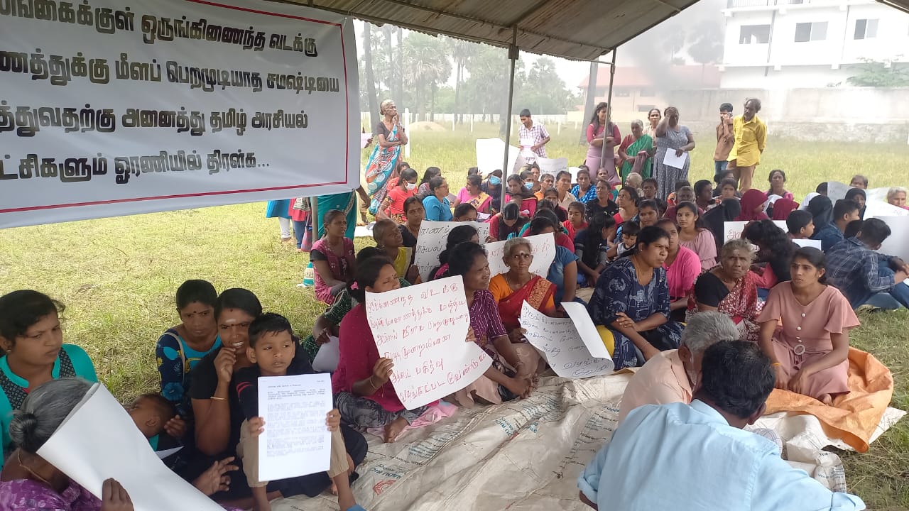 வடக்கு கிழக்கு ஒருங்கிணைப்பு குழுவின் ஏற்பாட்டில் யாழிலும் போராட்டம்!