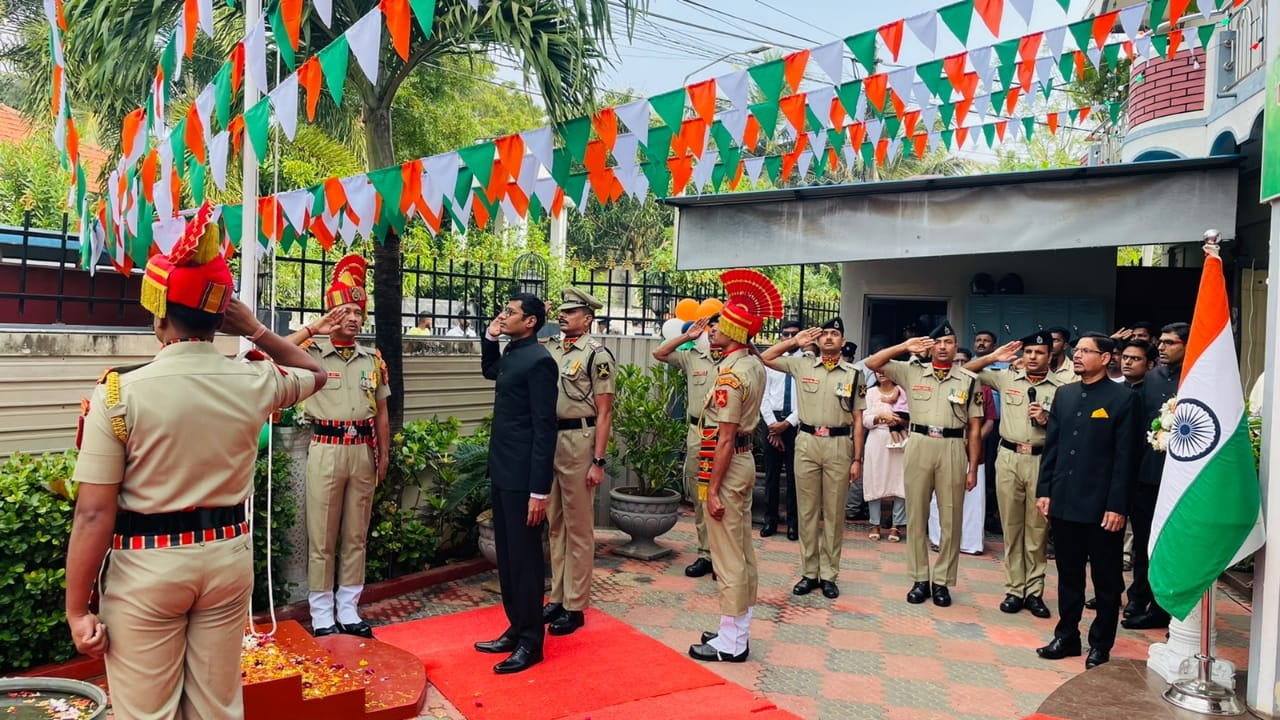 யாழில் இந்தியாவின் 74ஆவது குடியரசுதின நிகழ்வுகள்!