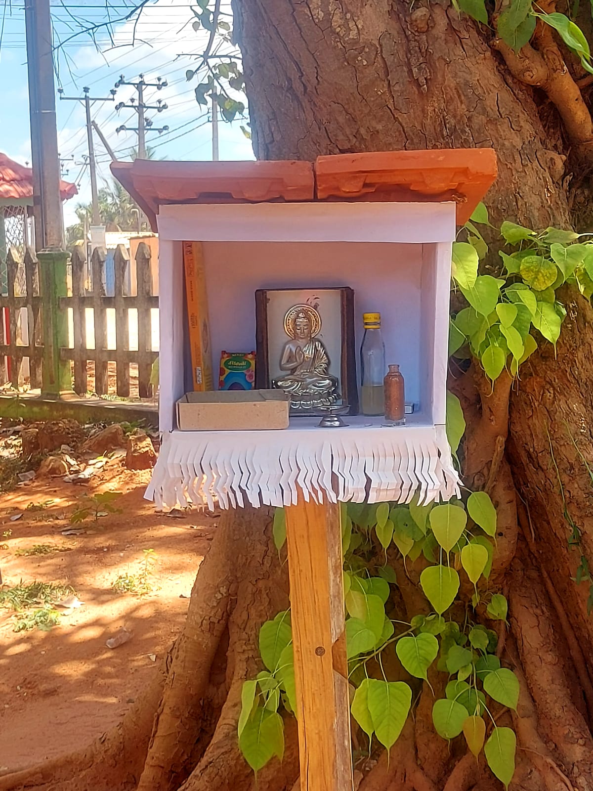 யாழ்ப்பாணத்தில் திடீரென வந்த புத்தர் சிலை!