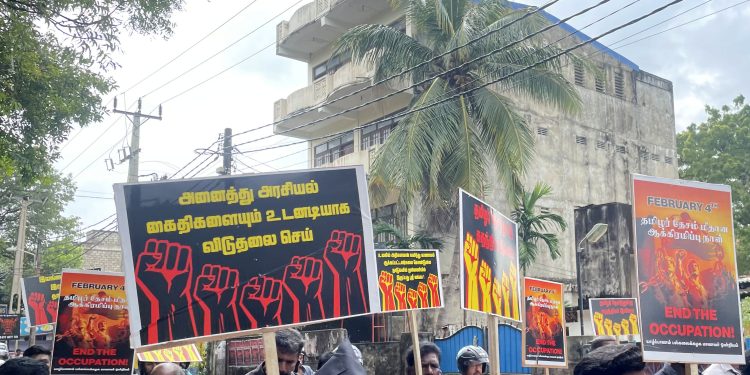 யாழ். பல்கலைக்கழக மாணவர்களால் பேரணி ஆரம்பம்!