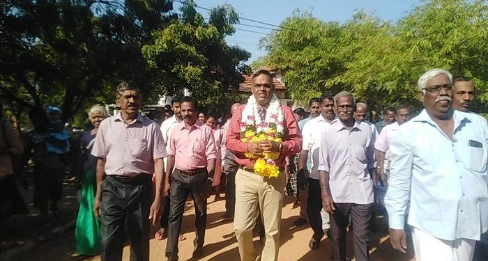 மருத்துவர் சிவரூபனுக்கு அமோக வரவேற்பு !