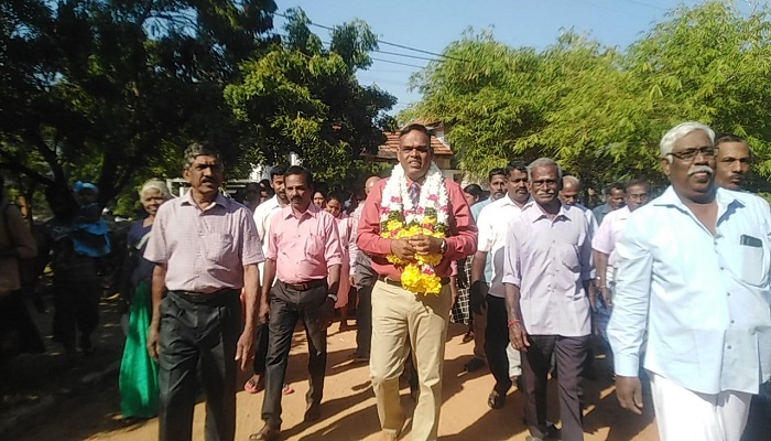 மருத்துவர் சிவரூபனுக்கு அமோக வரவேற்பு !