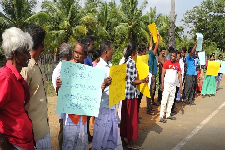 நன்னீர் மீன் வளர்பபு எனும் போர்வையில் மணல் கொள்ளை – மக்கள் இன்று ஆர்ப்பாட்டம்