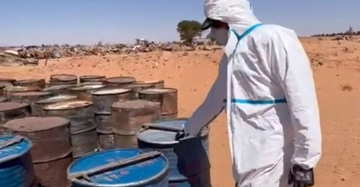 காணாமல் போன சுமார் இரண்டரை டன் யுரேனியம் தாது கிழக்கு லிபியாவில் கண்டுபிடிப்பு!