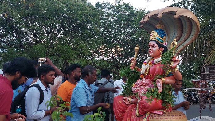 நாகபூசணி அம்மன் சிலையை அகற்றுவது குறித்த வழக்கு விசாரணைக்கு எடுத்துக்கொள்ளப்படுகின்றது!