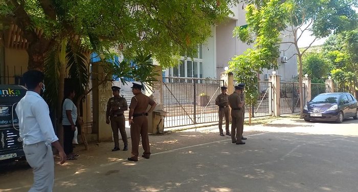 யாழ்.நீதிமன்ற வளாகத்திற்கு விசேட பொலிஸ் பாதுகாப்பு!