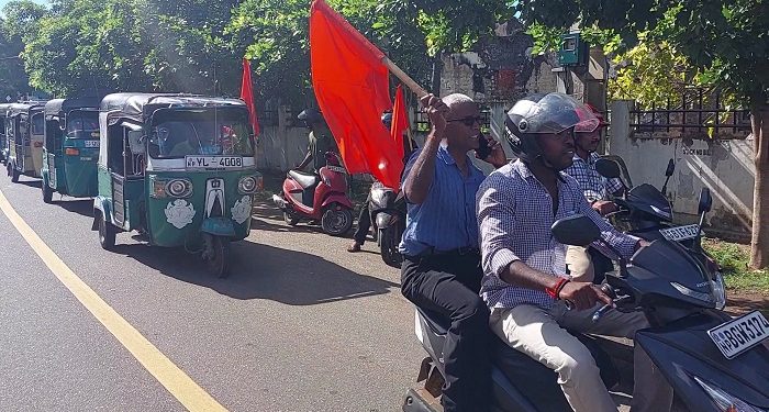 யாழில் மே தின ஊர்வலம்