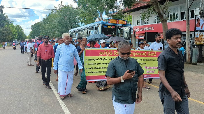 மல்லாவியில் தமிழ்த் தேசிய மக்கள் முன்னணியினரின் தொழிலாளர் தினம் !!